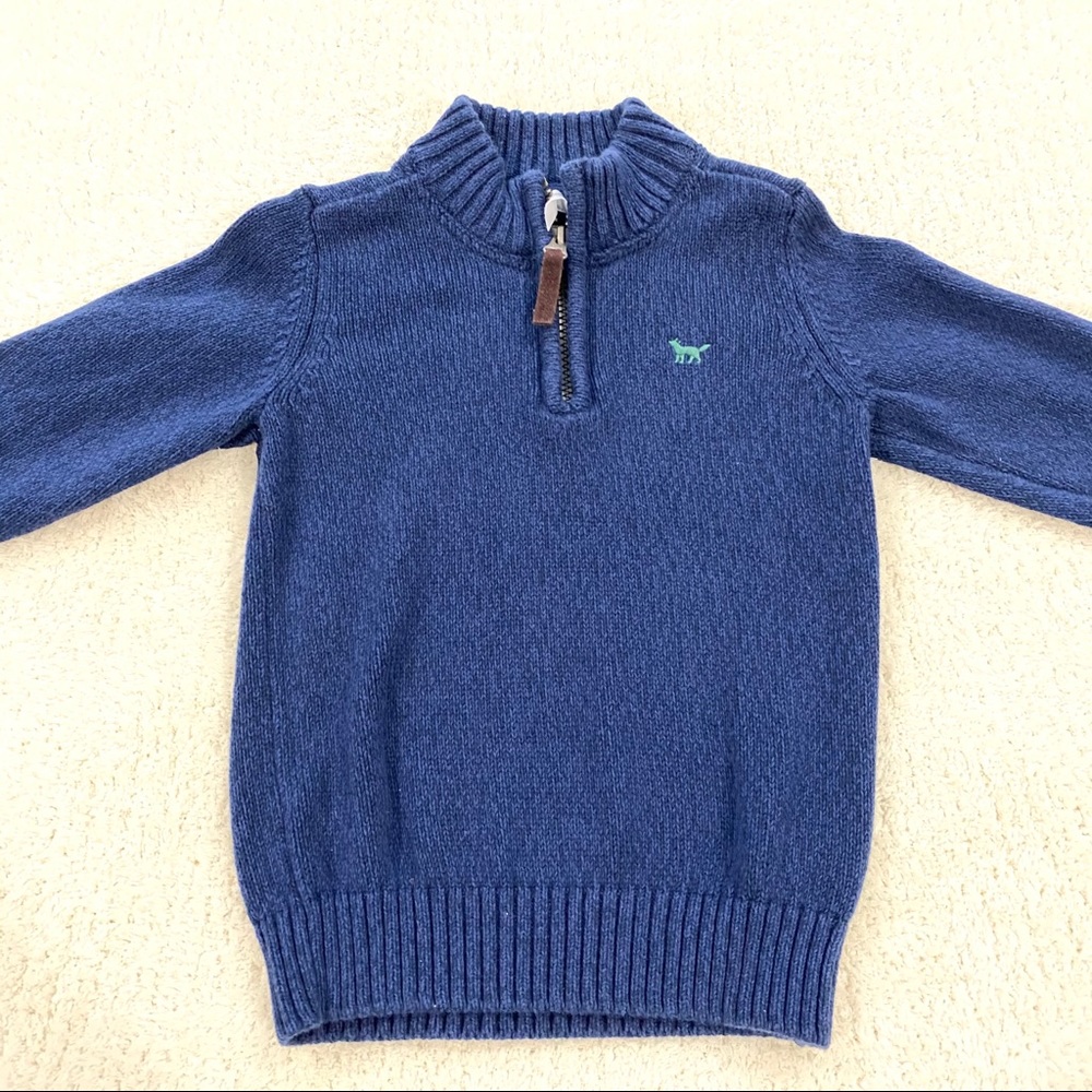 Carter’s Navy Blue Knit Sweater sz 2T